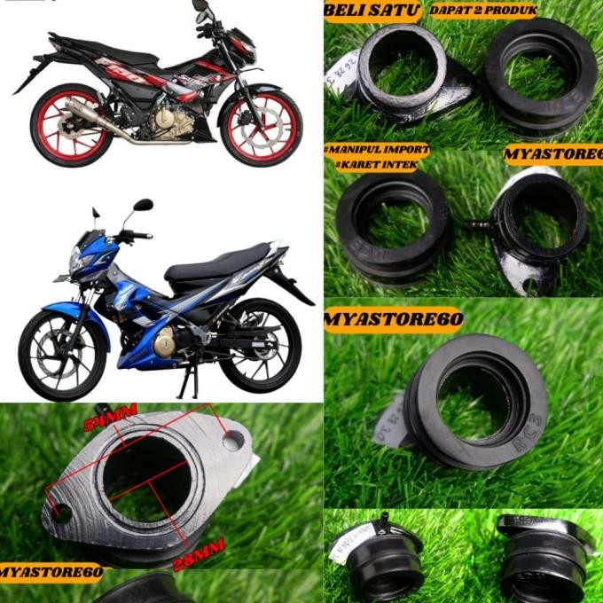 Paket TINGGAL PASANG PNP Satria Fu Satria Fu 150 Langsung Pasang Karburator Karbu KEIHIN PE 24 PE 26
