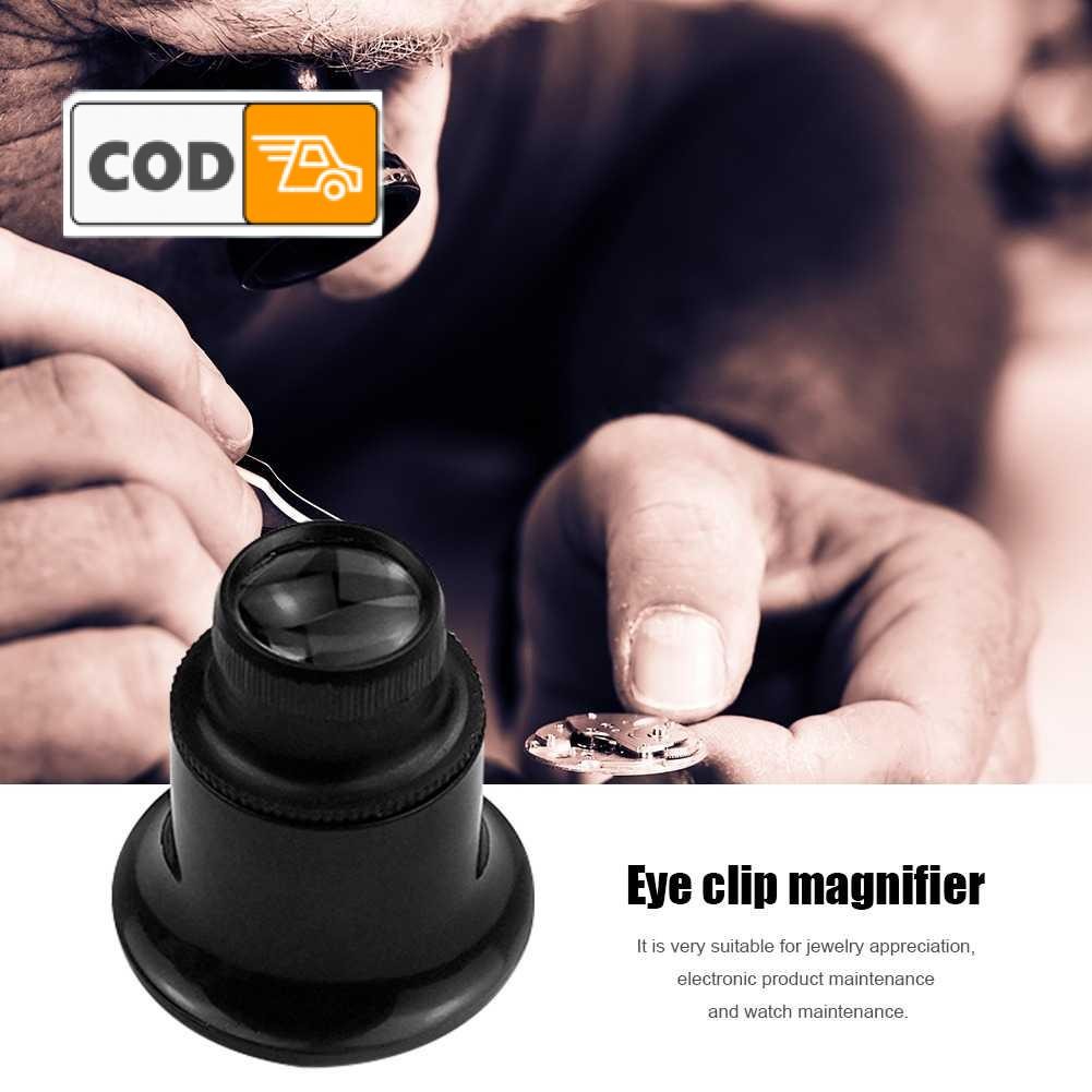 

Kaca Pembesar Servis Elektronik HP Reparasi Jam Tangan 20X Glass Lup Magnifier 22mm