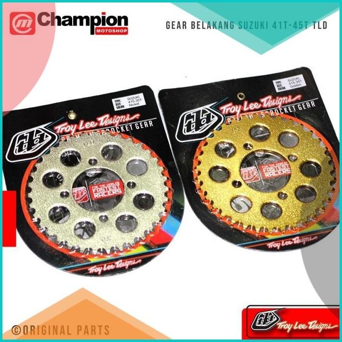 Gir Belakang Rear Gear Suzuki 415 Tld 41T 45T Chrome 07D35Z4 promo