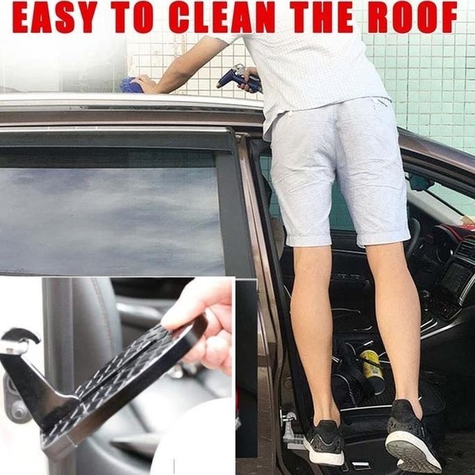 READY ALAT INJAKAN KAKI PINTU MOBIL ATAP ROOFTOP PREMIUM STAINLESS MOBIL TOYOTA KIJANG KAPSUL SIENTA