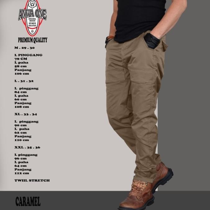 Sale Celana Taktikal Outdoor Pria Original Anwa One/Celana Taktikal Pria