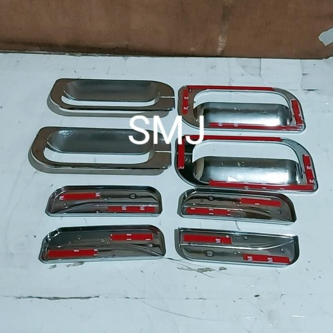 READY STOCK OUTER COVER HANDLE PINTU AVANZA 2004-2010 CHROME TINGGAL TEMPEL