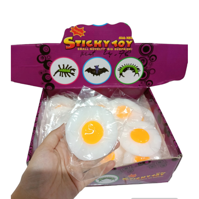 

Limited! Mainan Anak Sticky Toys Super Bening / Sticky Bening anti Stress Tempel Tangan Sale