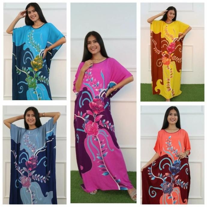 Grosir Daster Kalong Jumbo Motif Bunga Al