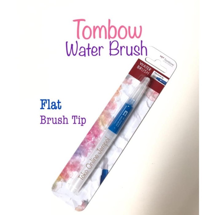 

TERBARU FLAT Water Brush Tip Kuas Cat Air Color 160033 Tombow ATK0878TW