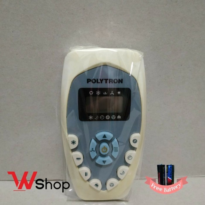 REMOT AC POLYTRON ORI/ORIGINAL Air conditioner Remote b