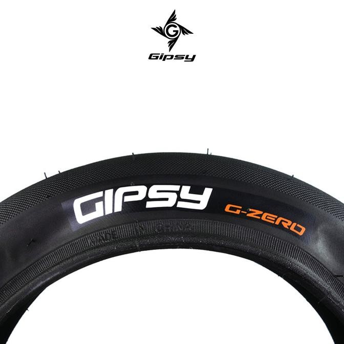 Gipsy G-ZERO Slick Tyre Balance Push Bike 120 TPI - Ban Sepeda - BLACK JS