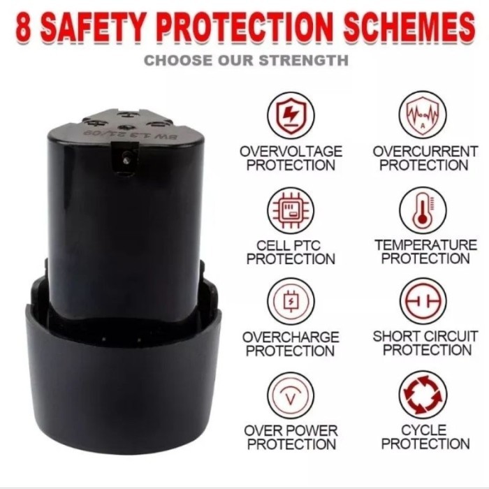 Baterai Lithium Cordless Fligman /Baterai 12V/16V /21V Li-ion Battery