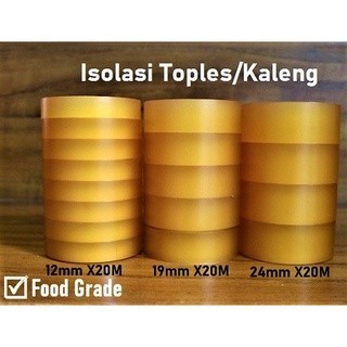 

Isolasi Kaleng - Selotip Toples Kue Dan Makanan Food Grade 12Mmx20M