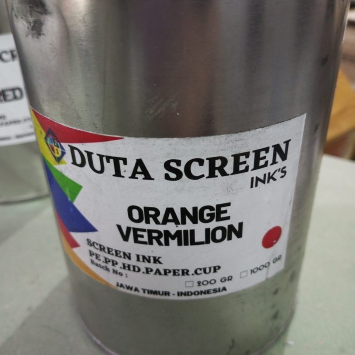 

Tinta Duta Orange Vermilion 1Kg
