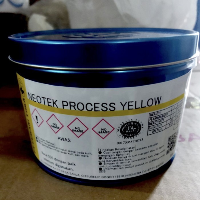 

Tinta Cetak Cemani Toka , Neotek Process Yellow