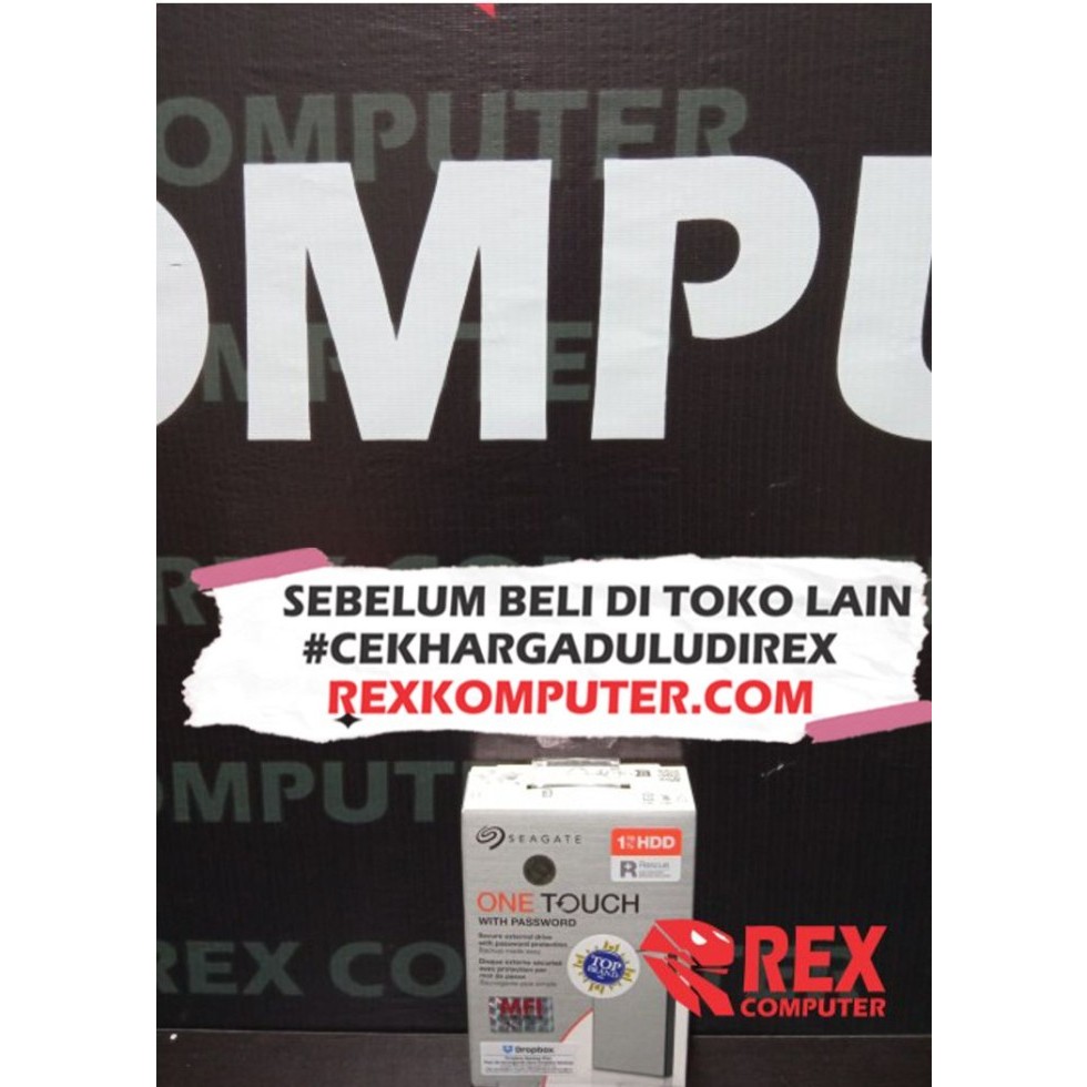 SEAGATE EXTERNAL ONE TOUCH 1TB