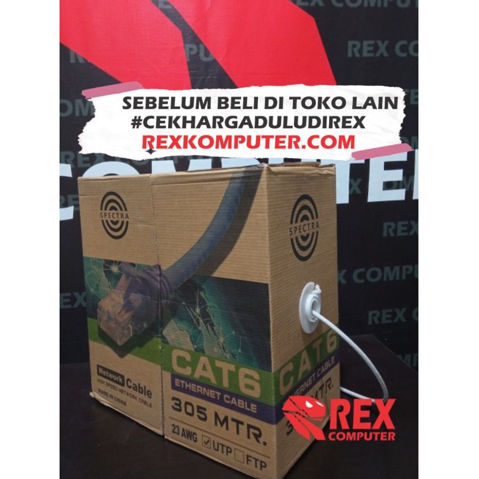 SPECTRA UTP CAT6  1ROLL
