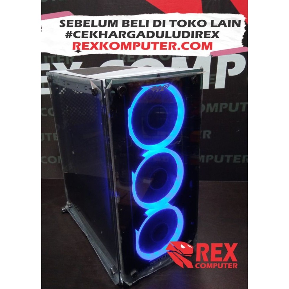 CASING NIMITZ TR1100 WHITE 3 FAN+PSU
