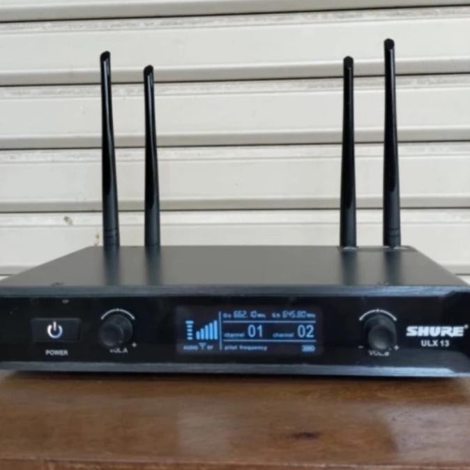 Grosir Mic Wireless Shure Ulx-13 Cocok Untuk Karaoke Pidato Vocal Bagus