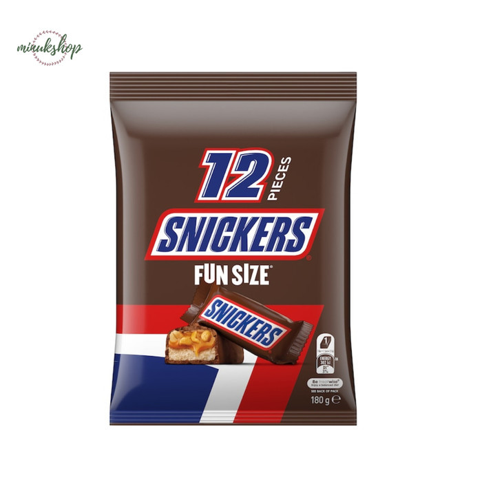 

Snickers Fun Size Chocolate Isi 12 Snack Import