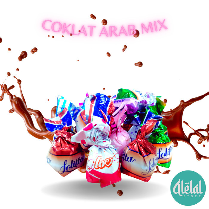 

Coklat Arab All Mix 1kg - Coklat Original