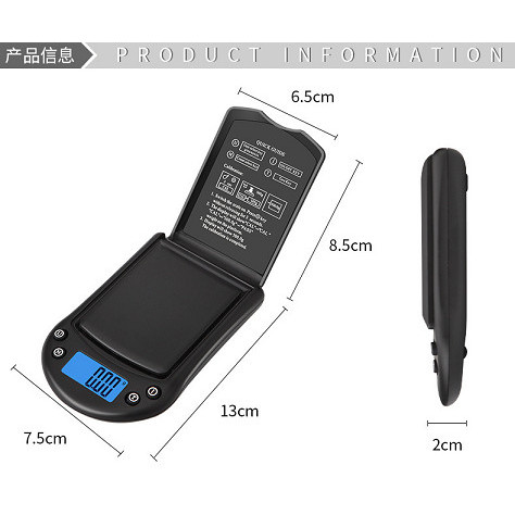 Timbangan Emas Pocket Digital - Mini Electronic Scale - Jewelry Scale