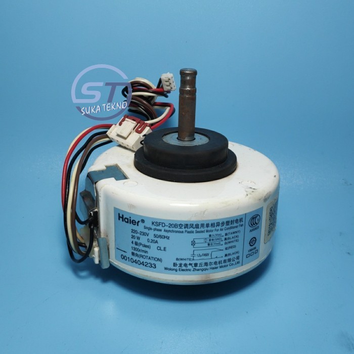 Dinamo Motor Fan Ac Haier Ksfd 20B Ori Aslinya