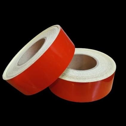 

LAKBAN STIKER - SCOTLITE -REFLEKTIVE MERAH/RED 5CM X 45METER ASLI