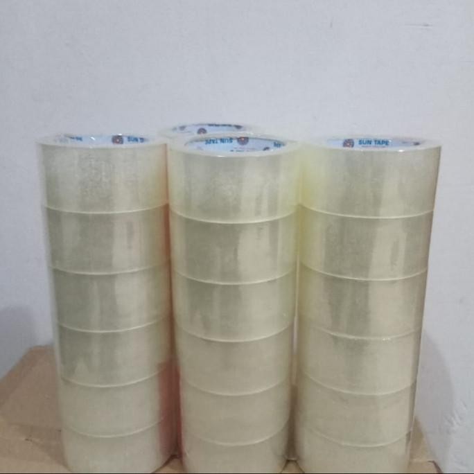 

LAKBAN BENING UK 2 INCH(ISI 6 ROLL) PEREKAT ISOLASI ASLI