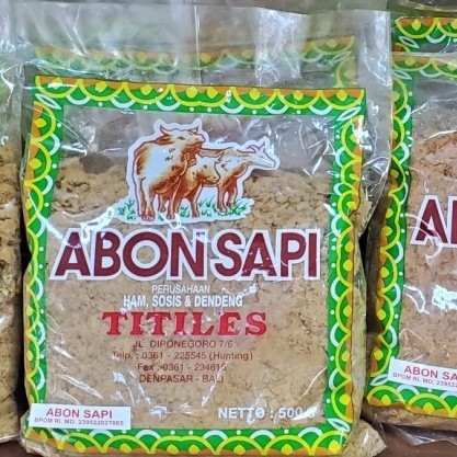 

ABON SAPI TITILES BALI 500GR