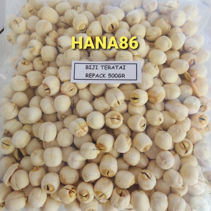 

BIJI TERATAI/WHITE LOTUS SEED/LIANZHI REPACK 500GR