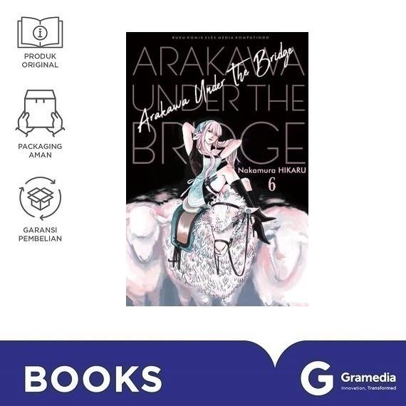 

New Gramedia Buku Arakawa Under The Bridge 06