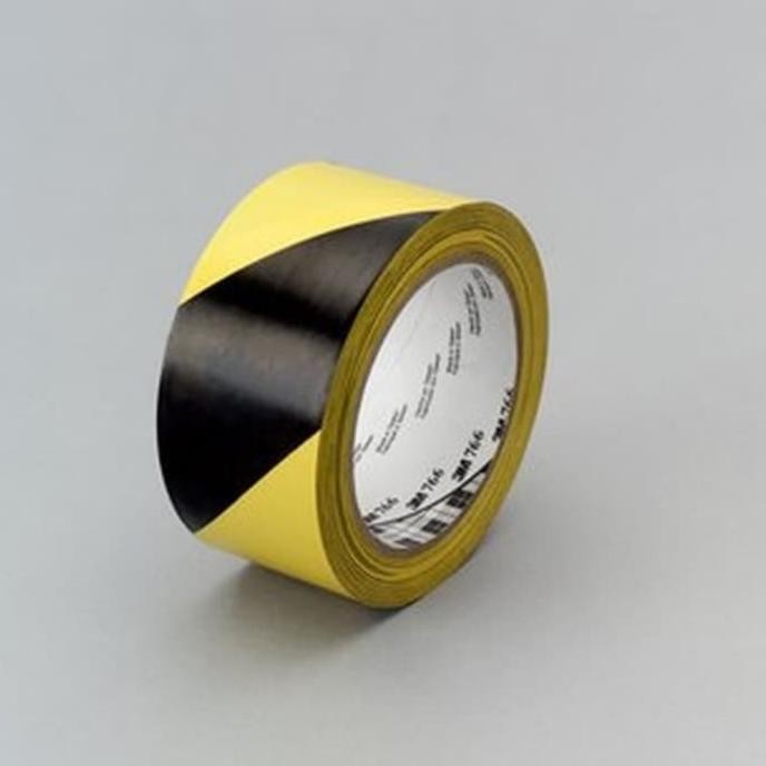 

LAKBAN LANTAI 3M 766 VINYL TAPE YELLOW BLACK 2IN X 33M ASLI