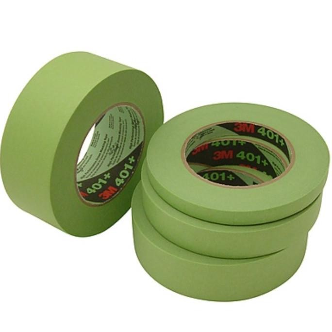 

MASKING TAPE 3M 401+ GREEN / HIJAU - LAKBAN 3M 233 HIGH PERFORMANCE ASLI