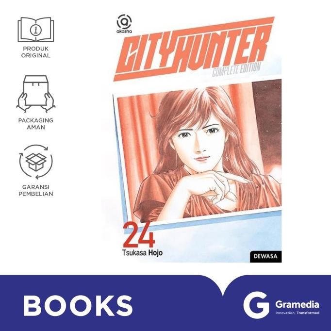 

New Gramedia Buku Komik Akasha : City Hunter - Complete Edition 24 (TSUKASA HOJO)