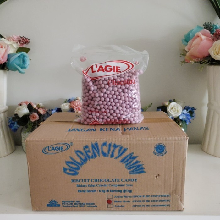 

Coklat lagie golden city mini pink kartonan 6 kg