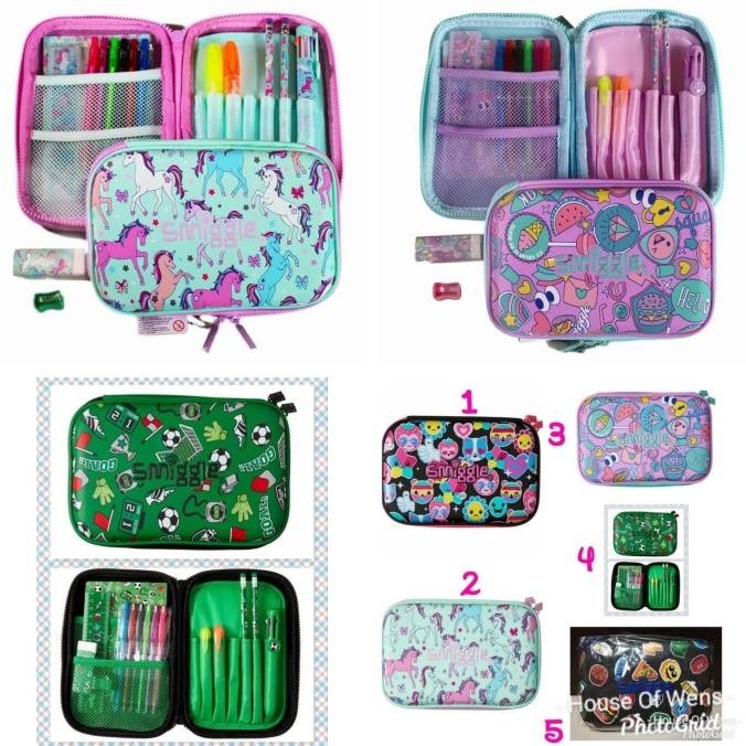 

SMIGGLE HITS STATIONERY GIFT PACK - TEMPAT PENSIL SET SMIGGLE