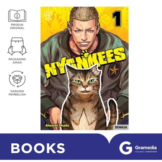 

New Gramedia Buku Komik Akasha : Nyankees 01