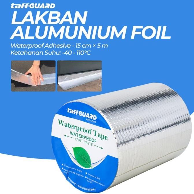 

LAKBAN ALUMINIUM FOIL WATERPROOF ANTI BOCOR PENAMBAL TALANG GENTENG ASLI