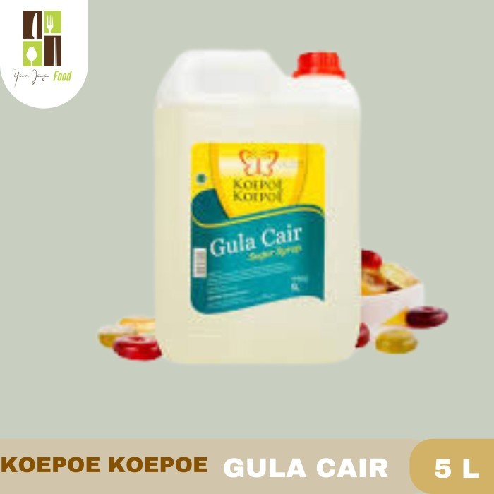 

Koepoe Koepoe / Kupu Kupu Gula Cair / Sugar Syrup / Sirup Fruktosa Kemasan 5 Liter