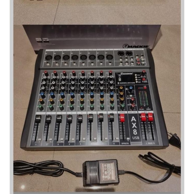 Murah Mixer Mackie Ax8N Bluetooth Original 8 Channel