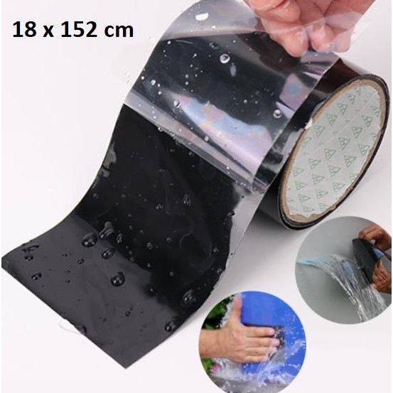 

LAKBAN ANTI BOCOR KUAT SERBAGUNA TAMBAL EMBER PIPA SUPER STRONG 18X152 ASLI