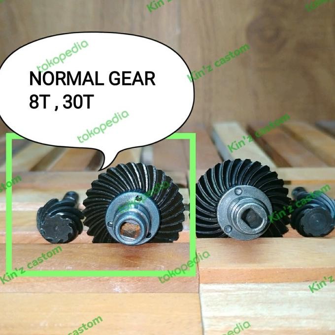 Terlaris Pinion Bevel Gear gardan SCX10 II , 8T, 30T , rasio gear standart SALE