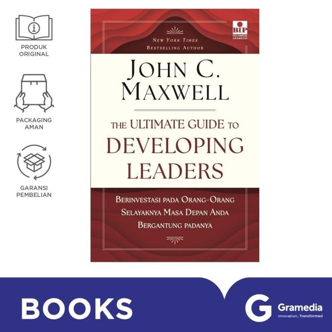 

New Gramedia Buku The Ultimate Guide to Developing Leaders (John C. Maxwell)