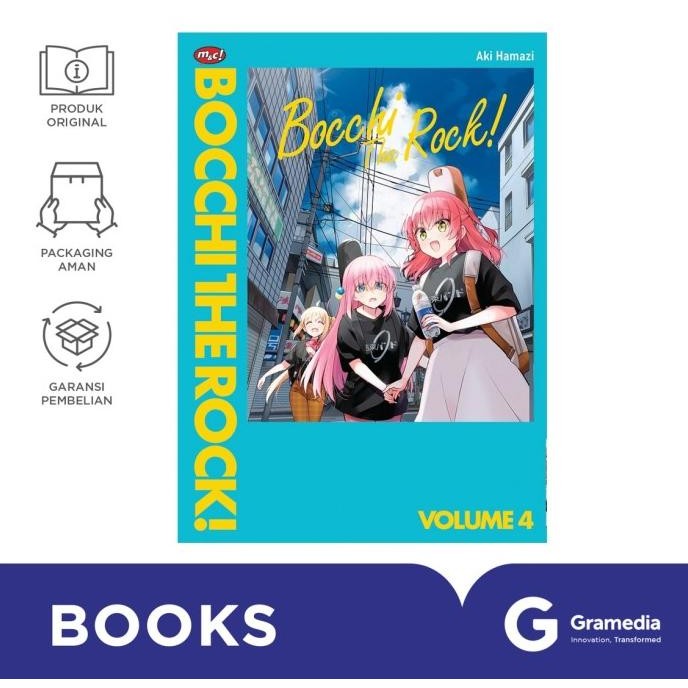 

New Gramedia Buku Komik Bocchi The Rock 04