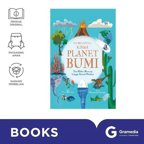 

New Gramedia Buku Ensiklopedia Kisah Planet Bumi (Anne Rooney)