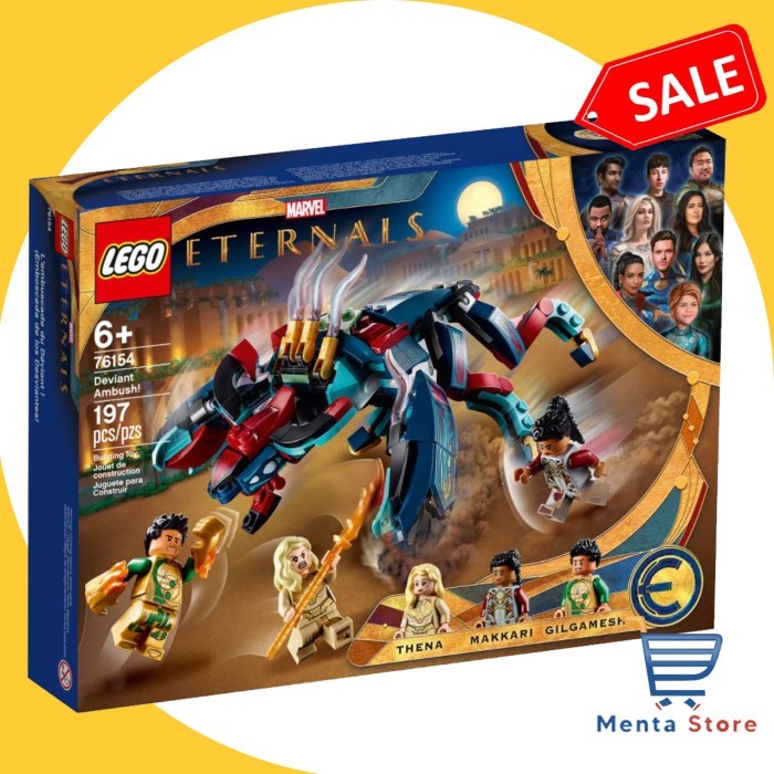 TERBARU LEGO Marvel 76154 Eternals Deviant Ambush Studios Movie Superhero Ori
