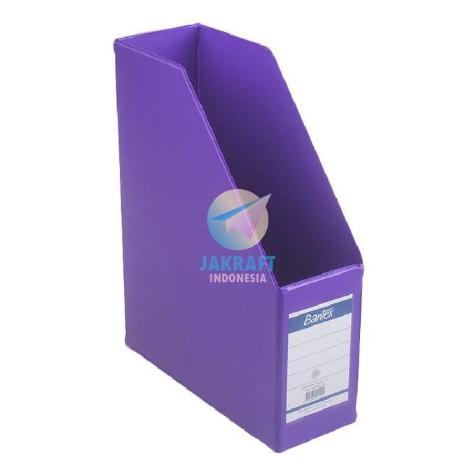 

Magazine Box File Bantex 4011-21 (Lilac) Folio Fc F4 10 Cm