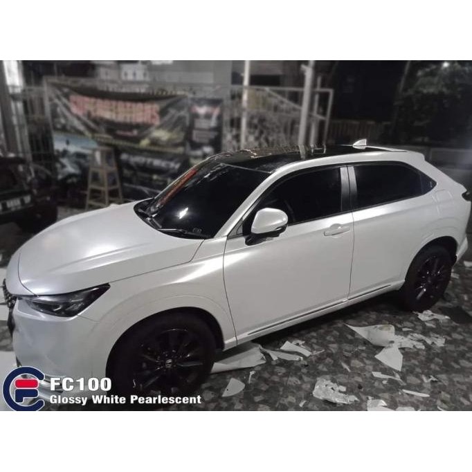 

Promo Sticker FANCHI FC100 Glossy White Pearlescent Putih Metalik per 50cm COD