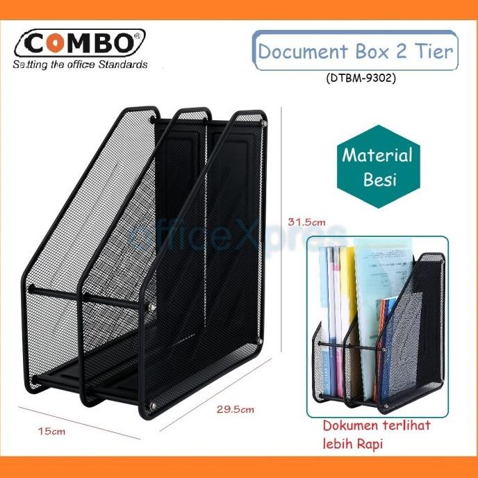 

Rak Box File Kantor 2 Tier / Rak Dokumen Layer / Document Rack / File