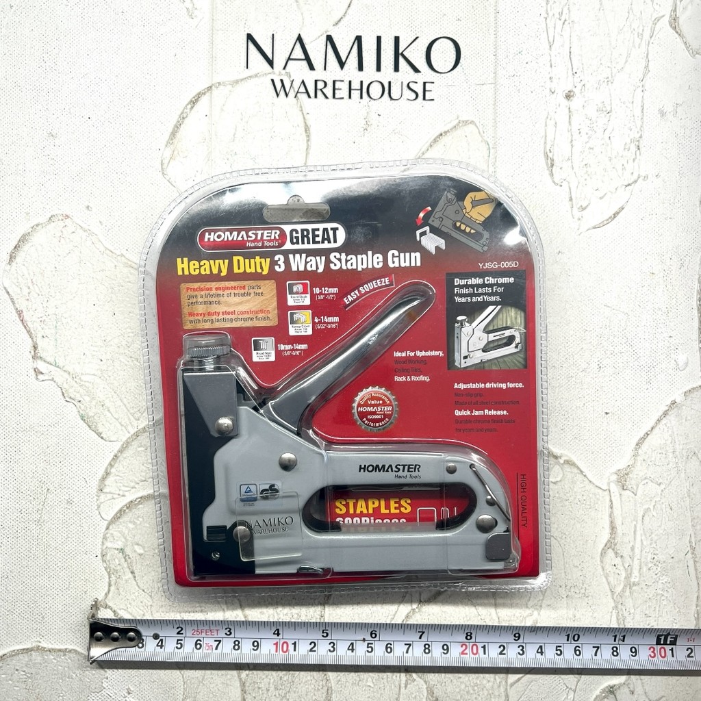 

HOMASTER Stapler gun tacker tembak