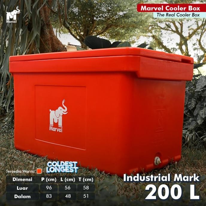 MarvelCooler 200 Ltr Industrial Mark (CoolBox - IceBox - Es box)