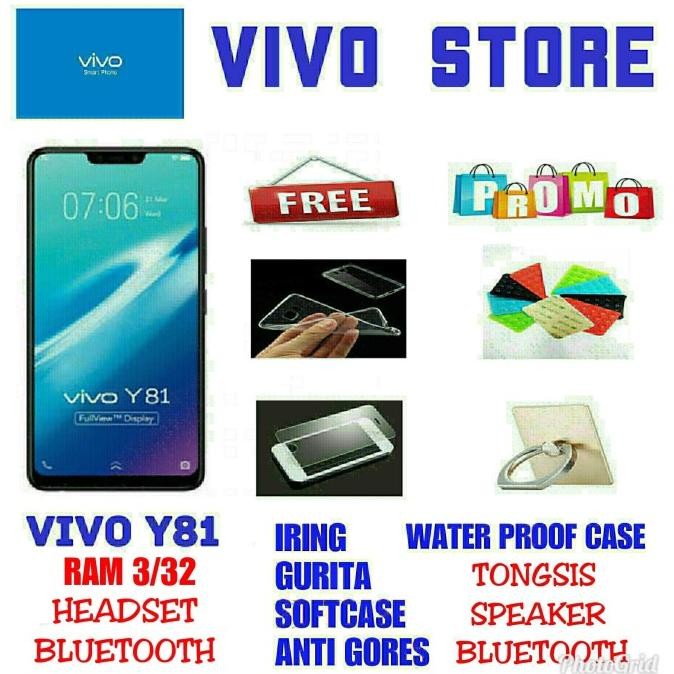 Vivo Y81 Ram 3/32 Garansi Resmi Vivo Indonesia 1Th