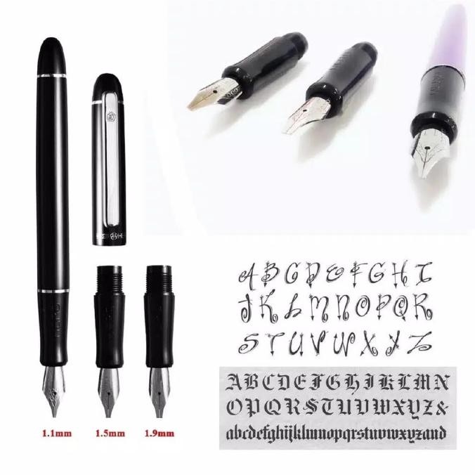 

DISKON Hero calligraphy Pen / Fountainpen Hero / lettering pen